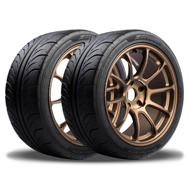 Pair of 2 Zestino Gredge 07RS 245/35R19 93W XL Street Legal Drag Track