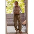 thumbnail image 5 of Blu Pepper Women's Reversible Zip Up Cropped Puffer Vest, 5 of 5