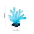 thumbnail image 3 of FastXmas Glowing Artificial Coral Resin Ornament - Aquarium Decor for Fish Tank, Aquascaping Underwater Habitat & DIY Miniature Scenery(2.7 x 3.9 Inch), 3 of 6