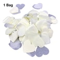 thumbnail image 3 of Bearachild Confeti de corazones de amor, accesorios para manualidades, suministros de adorno de boda pequeños, papel de relleno de globos, Kits de decoración para fiestas Leche blanca, 3 of 6