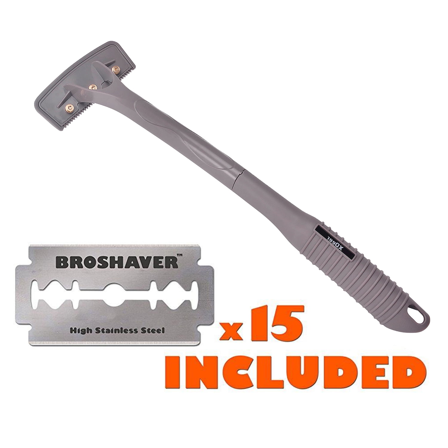 Men's Back Hair Removal Shaver,Body Grooming Tool for Back Hair Removal