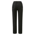 thumbnail image 5 of Cargo Yoga Pants for Women Plus Size High Waist Wide Leg Lounge Trousers Bootcut Flare Yoga Pant with Multi Pockets, 5 of 7