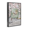 thumbnail image 2 of Stupell Industries Bohemian Cozy Cat Reading Black Framed Giclee Art, 16 x 24, by Lanie Loreth, 2 of 8