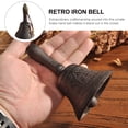 thumbnail image 3 of OULII 1PC Rustic Iron Bell Round Pet Training for Dining Room, 3 of 8