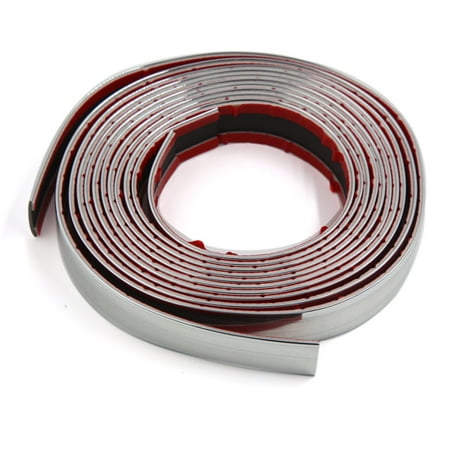 - 2M x 25MM Car Bumper Door Edge Lip Guard Protector Moulding Trim Strip 2Pcs