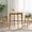 Natural, variant on Christopher Knight Home 36"H Square Wooden Bar Table for Kitchen, Dining Room or Home Bar, Walnut