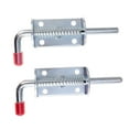 thumbnail image 4 of GOOHOCHY 2Pcs Spring Bolt Lock Silver Fastener for Heavy Duty Trailer Usage, 4 of 8