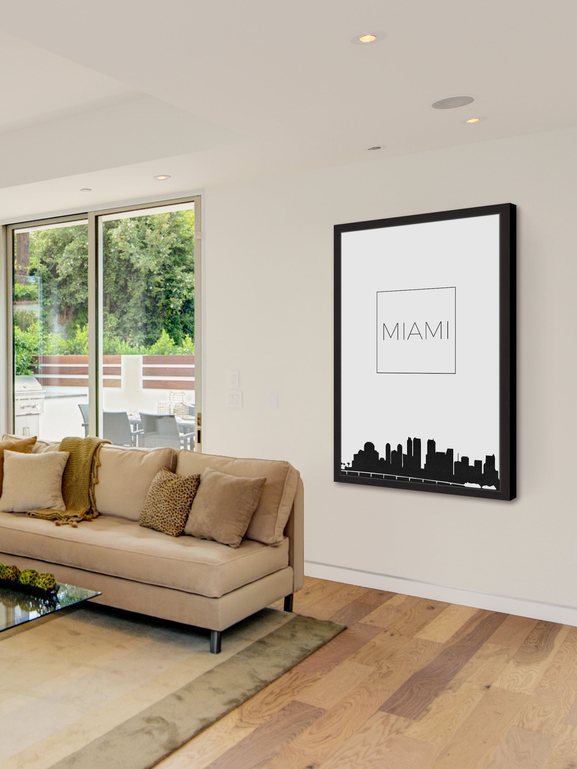 "Let's Do Business - Miami" Framed Painting Print