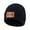 Navy, variant on Womens Beanie "MAMA" Graphic Knit Hat Warm Soft Winter Beanies Cozy Casual Skull Cap with Letter Print for Cold Weather Travel and Daily Outings