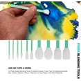 thumbnail image 4 of Jacquard Alcohol Inks 3 Pack Bundle, Sapphire Blue, Baja Blue and Passion Purple and 10X Pixiss Ink Blending Tools, 4 of 5