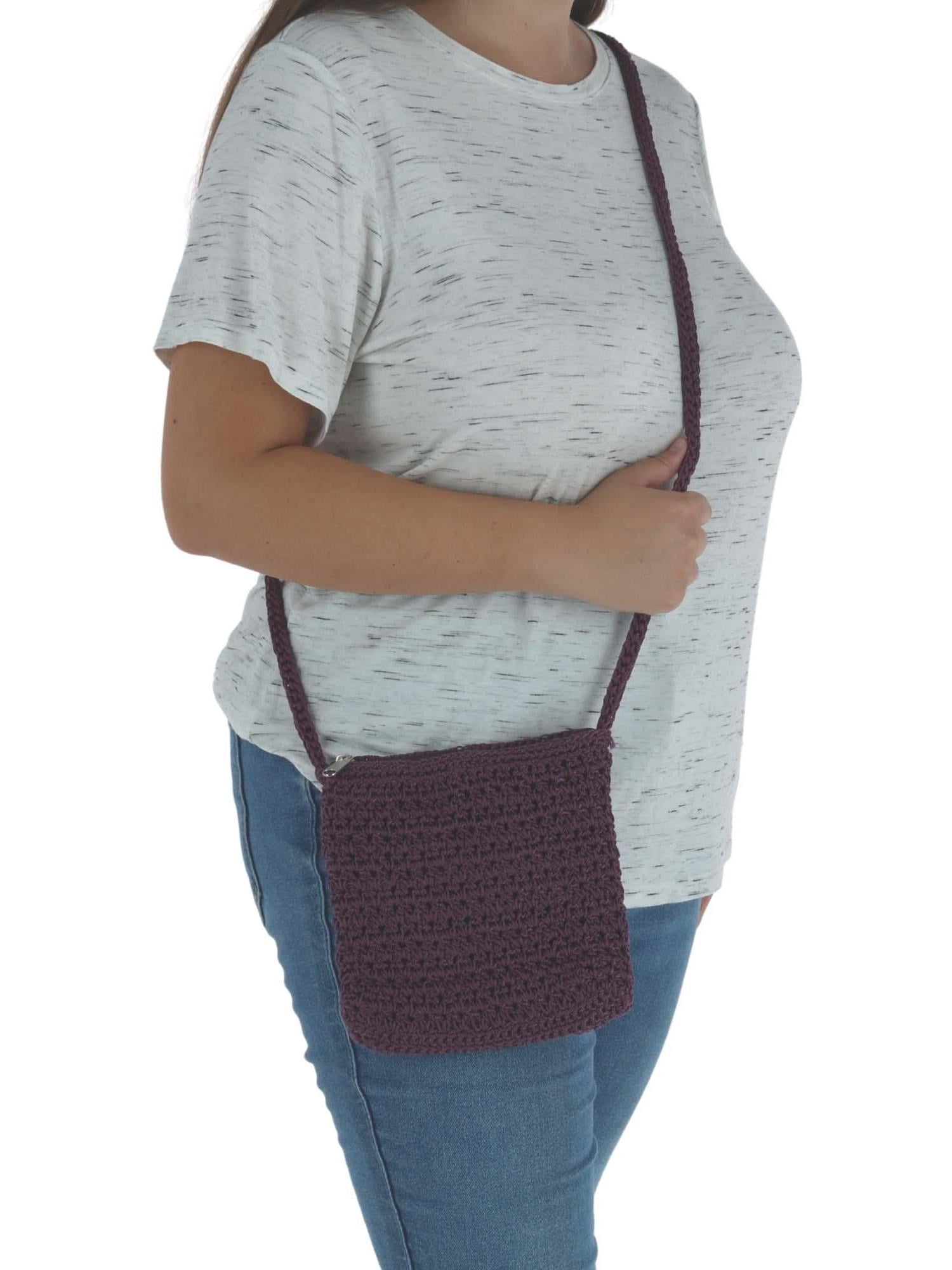 CTM  Crochet Crossbody Handbag (Women)