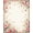 Light Green Pink, Pattern 17, variant on ODIKA 8'x10' Washable Area Rug Pink Coquette Boho Toss Scallop Border Delicate Ribbon Vintage for Dining Room, Large Office, Lounge, Non-Slip Chair-Friendly Mat