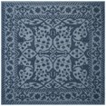 thumbnail image 6 of SAFAVIEH Restoration Vintage Wilson Border Wool Area Rug, Blue/Dark Blue, 4' x 6', 6 of 10