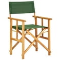 thumbnail image 3 of vidaXL Director's Chair Foldable Camping Chair for Outdoor Solid Wood Acacia, 3 of 62