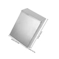thumbnail image 2 of OHOIOLLA Caja De Sugerencias Plateada Para Exteriores Con Cerradura Protección Y Duradera, 2 of 7