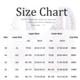 thumbnail image 3 of Bras for Women Floral Plus Size Bra Wireless Front Closure Bras for Senior Polka Dots Comfort Tshirt Bra Watermelon Red 40, 3 of 7