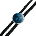 thumbnail image 2 of Wolf Howl Howling Blue Moon Wolves Western Southwest Cowboy Necktie Bow Bolo Tie, 2 of 4