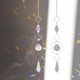 thumbnail image 1 of Metal Rainbow Collection Hanging Sun Crystal Prisms Home Wall Decor (K), 1 of 5