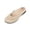 Khaki, variant on Women’s Summer Moccasin Loafers Wide Width Soft Sole Solid Mesh Slip On Round Toe Flats Khaki 7