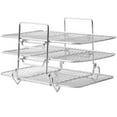 thumbnail image 1 of Miangastore Grilles pour Friteuse à Air Chaud en Acier Inoxydable Placement Vertical Cuisson 1 Ensemble, 1 of 9