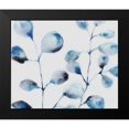 thumbnail image 2 of Boho Hue Studio 17x15 Black Modern Framed Museum Art Print Titled - Blue Branches, 2 of 5