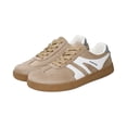 thumbnail image 5 of Willtoo Women's Stylish Round Toe Casual Shoes Comfortable Sports Lace Up Low Top Flat Sneakers Female All Match Retro Fashion Sneakers, 5 of 5