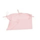 thumbnail image 1 of Bolsas de almacenamiento colgantes para cuna de bebé con correas ajustables, 2 bolsillos, organizador de lino para cuna de bebé, pañales, tela, juguetes, 1 of 7
