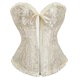 thumbnail image 1 of Corsé de corte Cremallera de encaje Fajas Corsé de boda ropa interior ajustada, 1 of 5