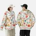 thumbnail image 6 of Kll Christmas And New Year Print Men'S Women’s Upf 50+ Sun Protection Outdoor Hoodie Jacket Long Sleeve Fishing Hiking Performance Shirt- Small, 6 of 8