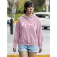 thumbnail image 2 of Angel Quote With Ring Hoodie Women -Image by Shutterstock, Female 3X-Large, 2 of 4