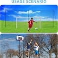 thumbnail image 7 of 10ft x 20ft Soccer Net - Single or Pair Soccer Nets | Replacement Soccer Goal Net for 10x20 Soccer Goals | White Mesh Net for Junior & Adult Soccer [Net Only], 7 of 7