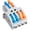10PCS 2 in 4 out, variant on CATPAN 10PCS Lever Wire Connectors, Quick Wiring Cable Connectors, Compact Push-in Conductor Terminal Block,For any combination of solid, stranded and flexible copper wires(10PCS 2 in 4 Out)
