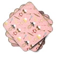 thumbnail image 2 of Bakers Delight on Pink Foam Coaster Set of 4, 2 of 3