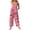 Pink, variant on Fgvctg Valentine's Day Womens Overalls Wide Leg Pant Vintage Love Heart Print Overall Sleeveless Romper Spaghetti Straps Jumpsuits Plus Size Bib Overalls Sprimg Clothes With Pockets Multicolor 3XL