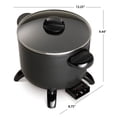 thumbnail image 5 of Presto 06006 Hervidor de cocina multicocina/vaporera, negro, 5 of 5