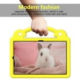 thumbnail image 3 of SaniMore EVA Kids Case for Samsung Galaxy Tab A7 10.4" 2020 (SM-T500/T505/T507), Skid-Proof Pen Slot Case for Boys Girls with Kickstand Handle Shockproof Cover for Samsung Tab A7, Yellow, 3 of 7