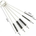 thumbnail image 3 of Set of 9 Carburetors Carbon Dirt Jet Remove Cleaner, 39 Pieces Wire Torch Tip Cleaner Tool, 30 Pieces Needles and 15 Pieces Brushes Cleaning Tool Kit for Motorcycle Moped Welder Carb Spray Gun, 3 of 6