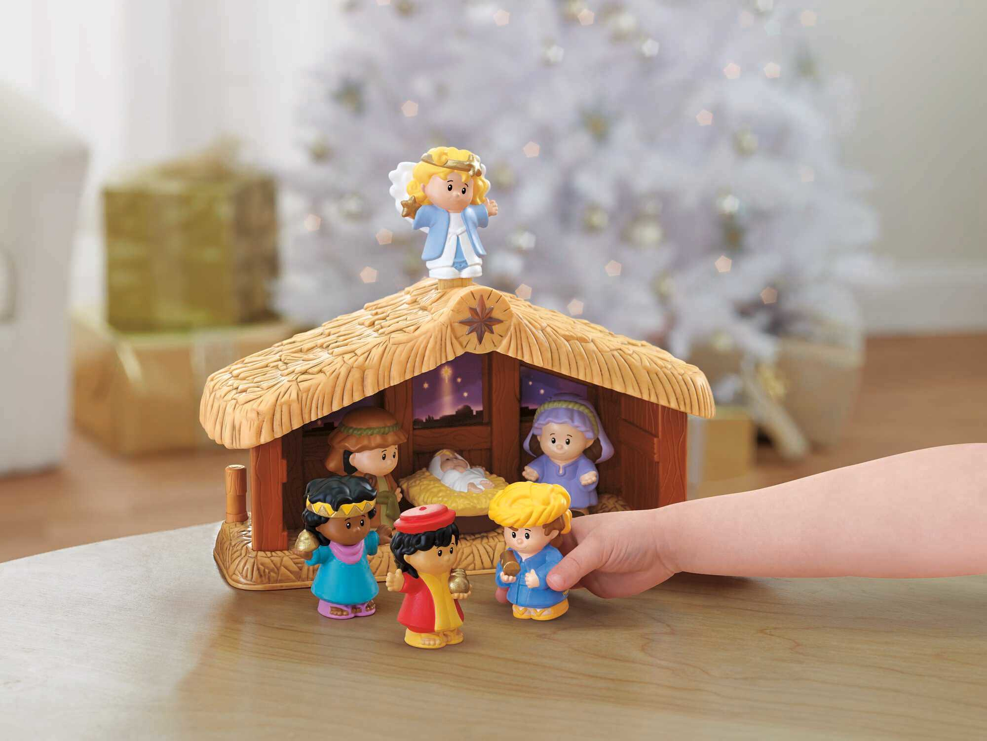 Little People Deluxe Christmas Story, Nativity Playset, Toddler Toys - image 4 of 6
