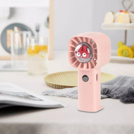 

BeyXokBey Mini Portable Fan Powerful Handheld Fan Rechargeable Personals Small Hand Fan Travel Pocket Silent Fan For Stylish Kids Girls Women USB Cute Design