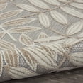 thumbnail image 3 of 4â€™ x 6â€™ Natural Leaves Indoor Outdoor Area Rug, 3 of 3