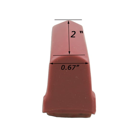 INTSUPERMAI 1 Pc Silicone Rubber Pad 2"*0.67" L-2800 Screen Printing Pad Printing