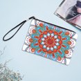 thumbnail image 3 of Cartera con pintura de diamantes Wdftyju bolso de mano de PU para mujer, 3 of 9