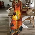 thumbnail image 2 of Sunset Jumping Dolphin Sleeveless Dress Woman Fashion Long Dresses Women's Summer Suit Dress Summer 2025 Women, 2 of 6