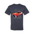 thumbnail image 2 of Wild Bobby, Ford '76 Gran Torino Vintage Car Cars and Trucks Men's Graphic T-Shirt, Vintage Heather Navy, 3XL, 2 of 3