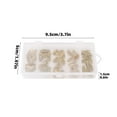 thumbnail image 3 of 50pcs Fishing Spinner Blades Fly hook Spoon Lures Rings Artificial Craft, 3 of 6