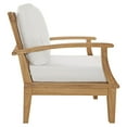 thumbnail image 2 of Modway Marina 3 Piece Outdoor Patio Teak Sofa Set in Natural White, 2 of 3