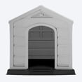 thumbnail image 3 of Casa Casita Hogar Refugio Interior Exterior Mascota Perro Ideal Raza Mediana Grande Plástica Resistente Confortable RIMAX, 3 of 7