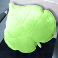 thumbnail image 6 of 3D Leaf Shaped Throw Pillows, 17.7x17.7in Plant Pillow Novelty Plush Cushion Backrest Pillow Home Decoration for Car, Bedroom, Sofa, Couch, Living Room, 6 of 7