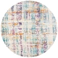 thumbnail image 4 of SAFAVIEH Aria Carleton Abstract Area Rug, Ivory/Turquoise, 4' x 6', 4 of 9