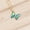 Green, variant on TIHLMK Multicolor Gradient Necklace for Women Fashion Clavicle Chain Gift for Her Necklace Valentine's Day Gift